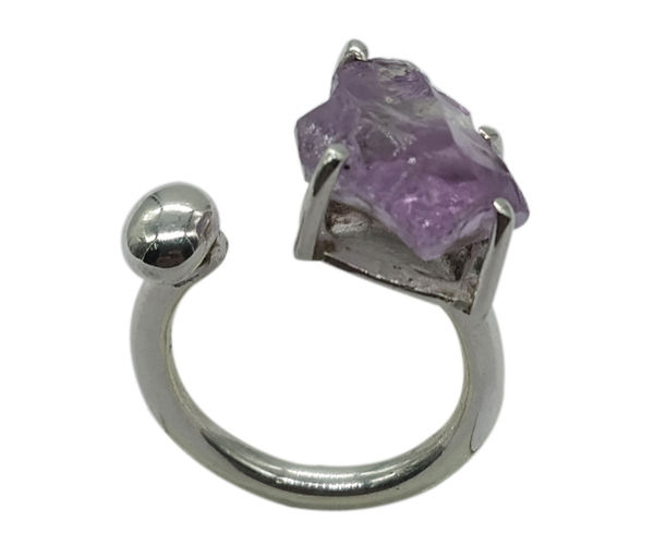 Amethyst Stone 925 Silver Ring