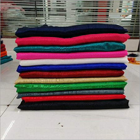 Malbari Plain Silk Fabric