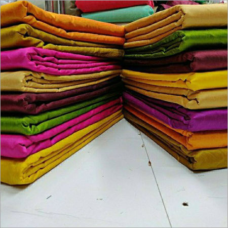 Plain Dhupion Silk Fabric