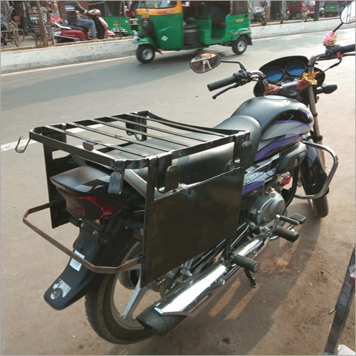 Two Wheeler Milk Can Metal Carrier By RANNA FABRICATORS