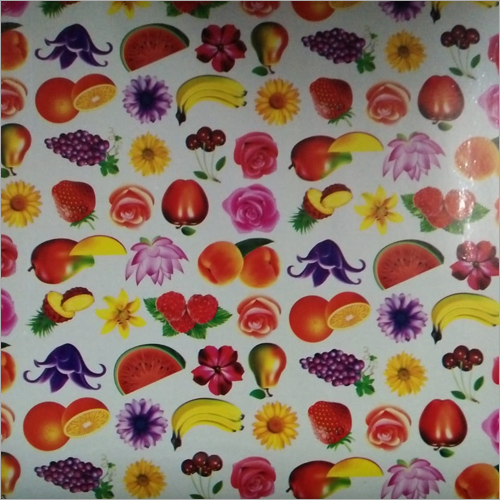 Available In Different Colour Fruits Printed Bopp  Film