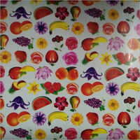 Available In Different Colour Fruits Printed Bopp  Film