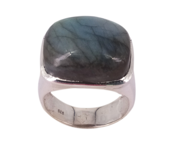 Super Labradorite 925 Silver Gemstone Ring