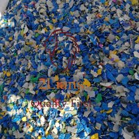 Hdpe Jerrycans Bottles Regrind Hot Washed Hdpe Plastic Scrap Post Industrial Waste