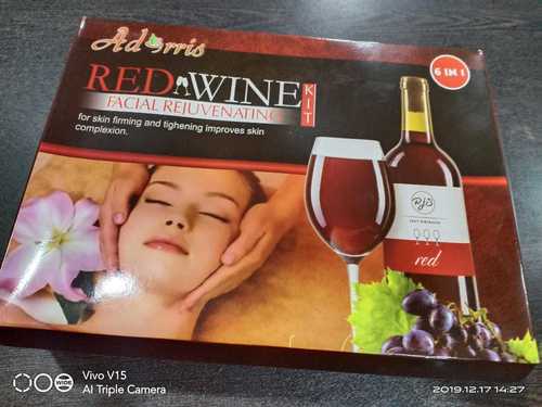 Red wine facial kit