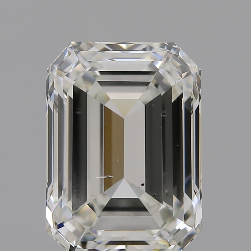 CVD Diamond 2.02ct H SI1 Emerald Shape IGI Certified Stone
