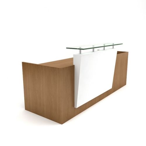 Reception Counter Table - 25mm to 50mm Thickness | Modern Design, 1000+ Color Options, Customizable Width and Height, 1 Year Warranty