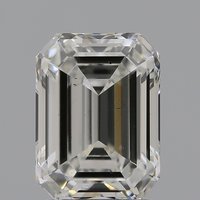 CVD Diamond 2.04ct H VS2 Emerald Shape IGI Certified Stone