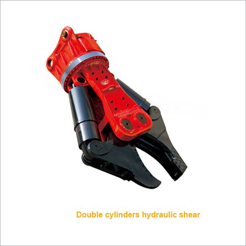Double Cylinder Hydraulic Shear