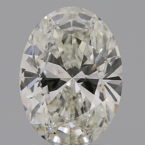 CVD Diamond 1.63ct J VS1 Oval Cut IGI Certified Stone