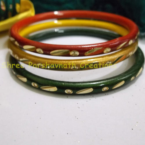 Golden Cutting Bangles