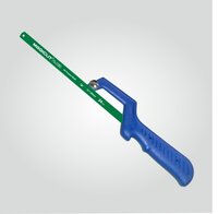 Magicut Hhf007 Mini Plastic Hacksaw Frame - Lightweight Plastic, 300mm Length, Blue Color | Ideal For Cutting In Tight Spaces, Accepts 10"/12" Blades