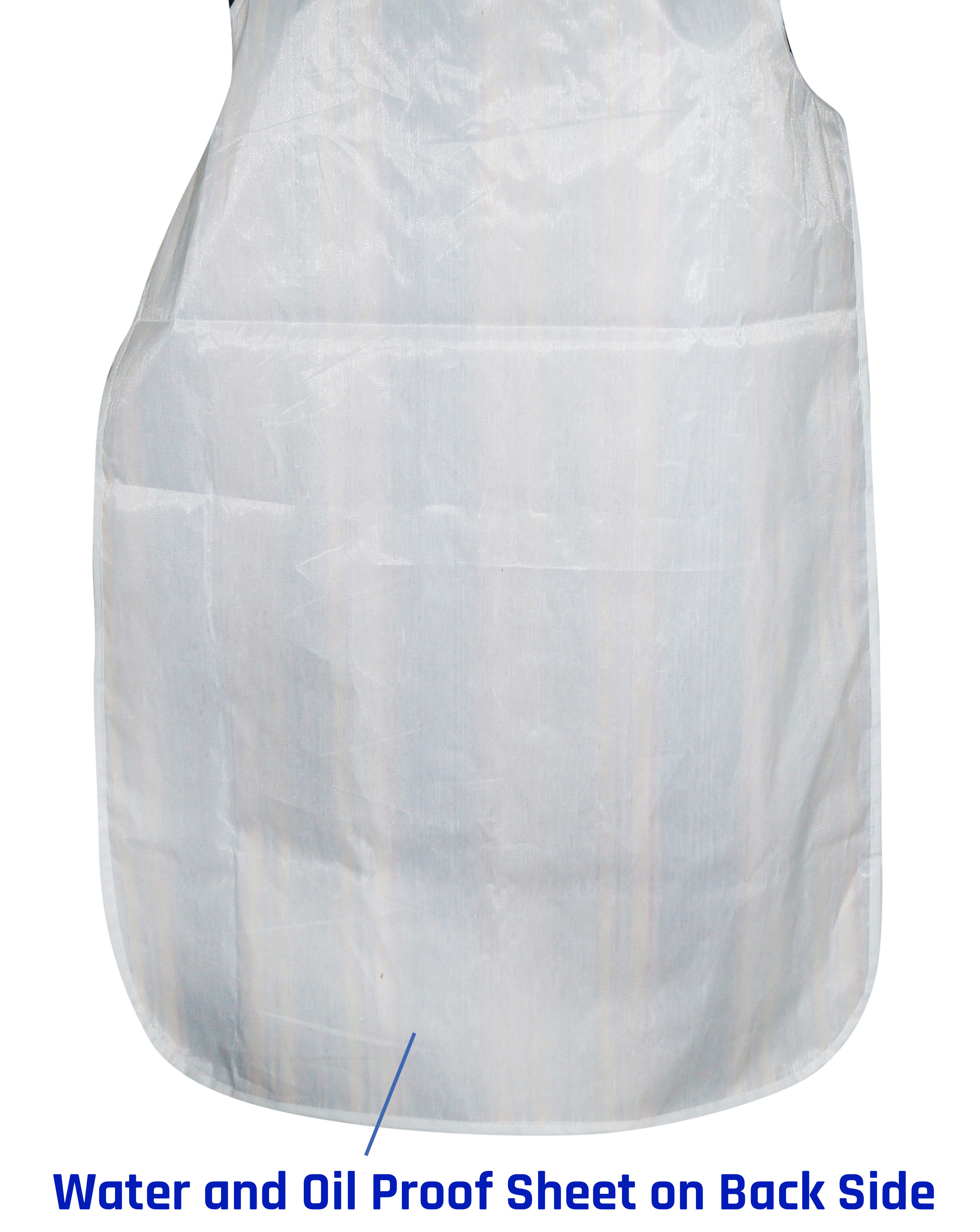 Apron made in cotton fabric