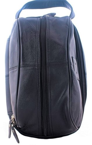 Leather Shaving Kit Bag