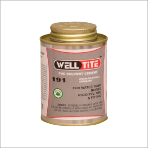 237 ML Well Tite PVC Solvent Cement