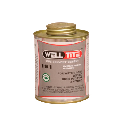 473 ML Well Tite PVC Solvent Cement - PVC Material, Gray, Water Resistant | Strong Bonds, Durable Joints, Easy To Use