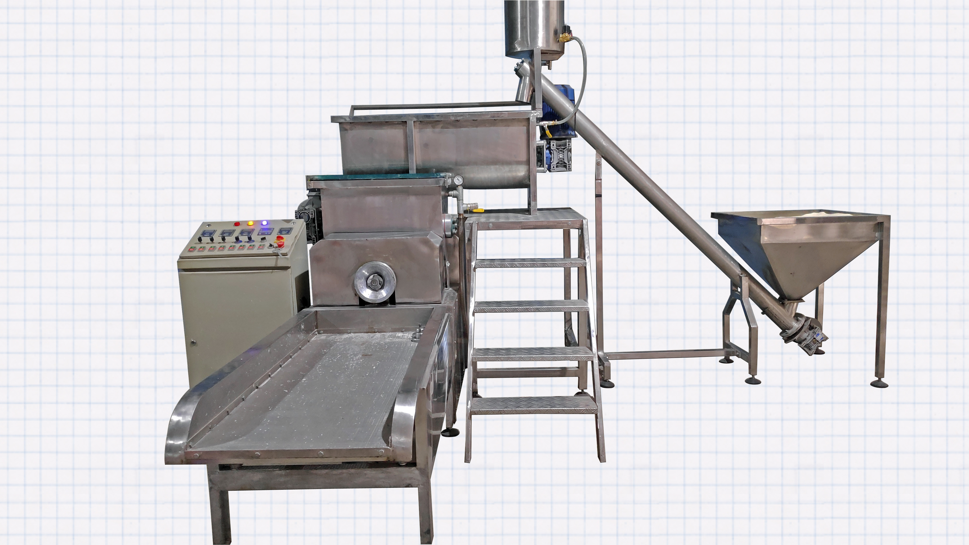 Automatic Pasta Extruder Machine 300 Kg/h