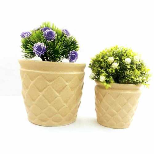 Mat shape pot