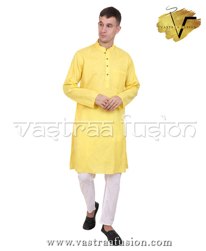 Kurta Pajama - Cotton Blend Size 36 to 50 inches Multicolor | Washable Regular Fit Short/Long Sleeves Casual & Festive Wear for Men & Kids