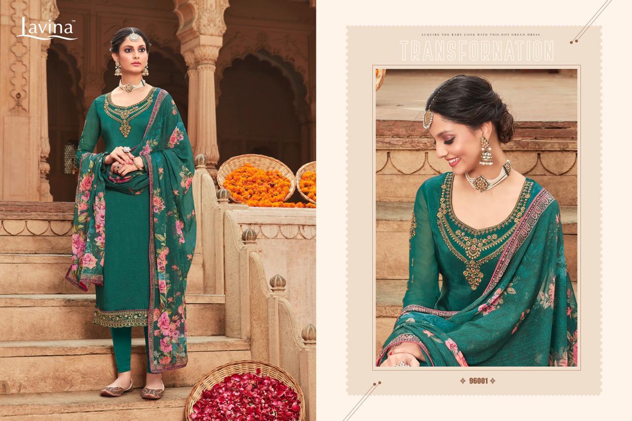 Lavina Brand Straight  Cut Salwar Kameez