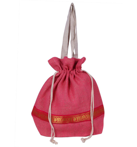 Jute Potli Bag - Jute Material | Eco-Friendly Versatile Design for Gifts and Storage Stylish Alternative to Plastic Bags