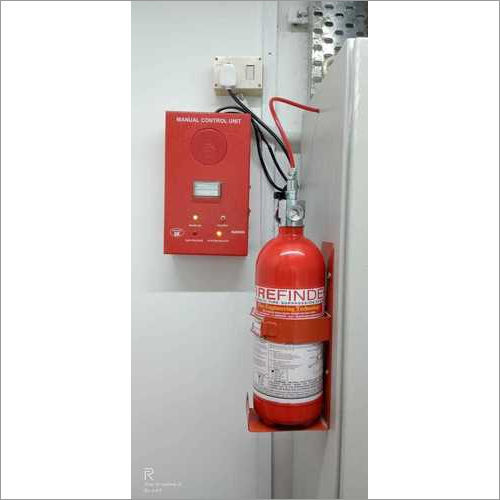 Novec 1230 Fire Suppression System - Color: Red