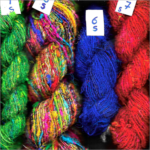 Dyed Silk Yarn