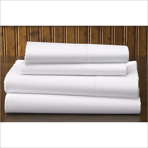 Cotton White Bed Sheet