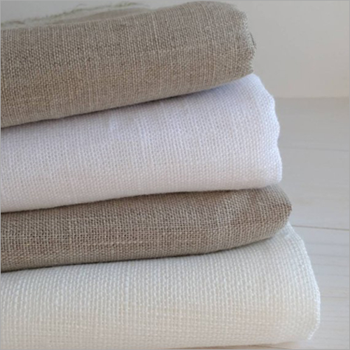 Natural White Linen Fabric