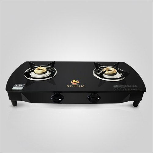 2 Burner Glass Top Gas Stove