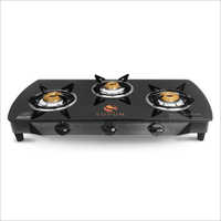 Three Burner PNG Gas Stove With Safety Device