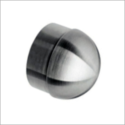 Stainless Steel Cable Railing Dome End Cap By MARUTI RAILING WORLD