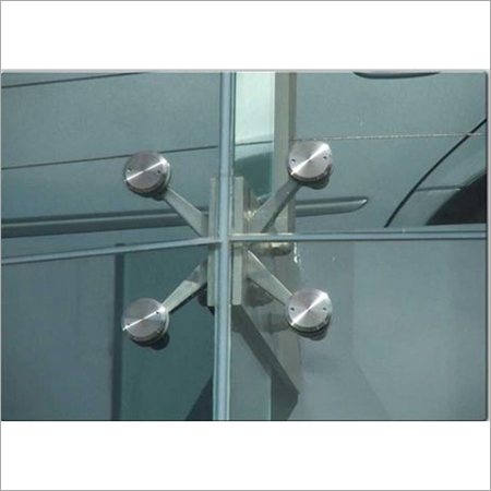 Four Way Spider Fitting By DOLOMITE GLASS DESIGNS