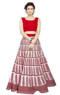 Ladies Lahenga - Banglory Satin Silk, Premium Santoon Inner | Elegant Design, Comfortable Fit