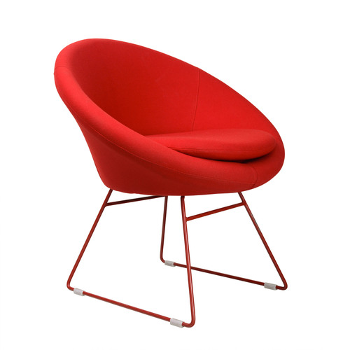 Machine Made Flower Lounge Chair