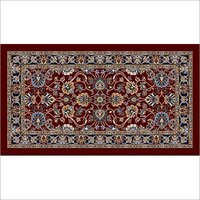 Lightweight Velvet Carpet - 5x3 Foot Rectangle | Easy To Clean, Persian Jacquard Design For Indoor And Outdoor Use