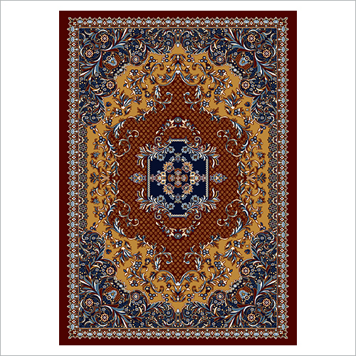 Multi Color Velvet Carpet