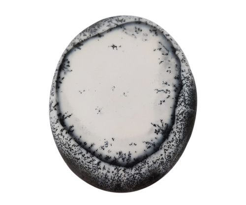 White Energy Dendrite Opal Loose Gemstone