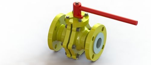 PFA/FEP/PTFE  LINED BALL VALVE