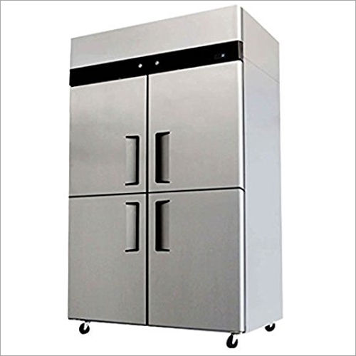 Silver Four Door Refrigerator