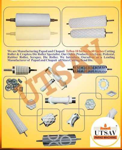 All Type of Papad Dye Cutting Roller