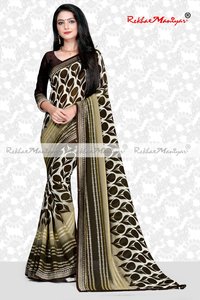 Weightless Georgette Pigment printed Saree