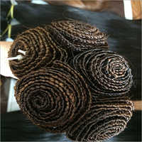 Hand Weft Hair - 10-30 Inch Remy Hair Weft, Black Braided Style With Shed-free Design And Easy Maintenance