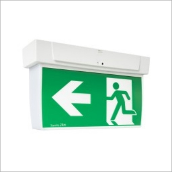 Ceiling Exit Sign Board By ES A SECURITY INDUSTRY PRIVATE LIMITED