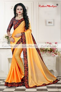 Silk Traditional Prints Banarasi Bordered Saree