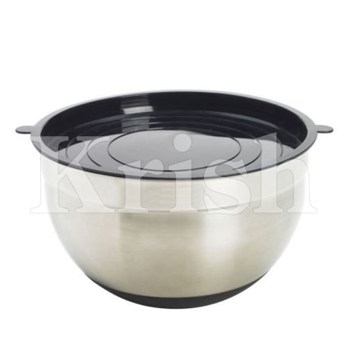 Silicone Base German Bowl With PP LId