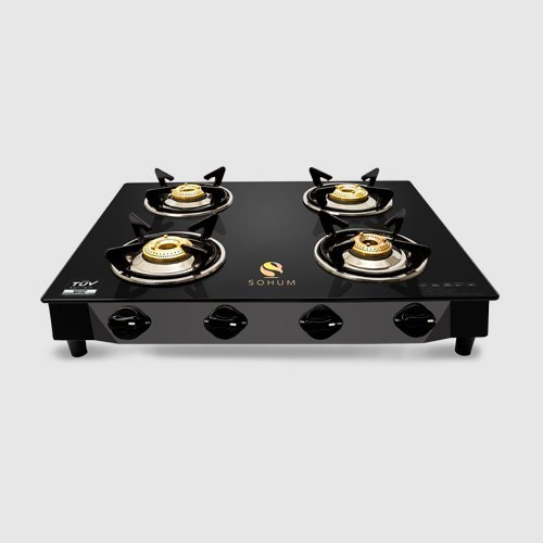 Four Burner Gas Stove With Safety Device at Best Price in Pune Sohum