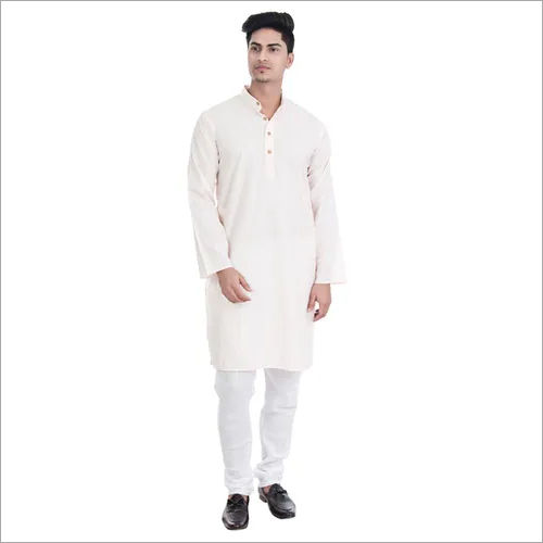 Lucknowi Chikan Mens Kurta