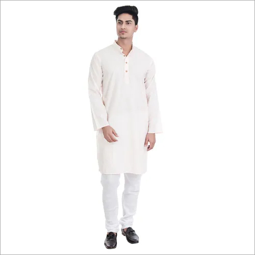 Lucknowi Chikan mens Kurta