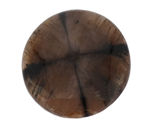 Brown Powerful Chiastolite Loose Gemstone